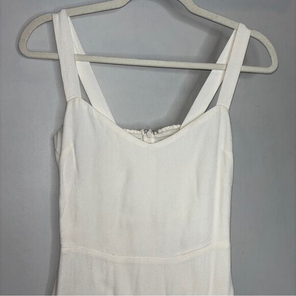Reformation Sarabeth Dress White Fringe - Picture 3 of 9